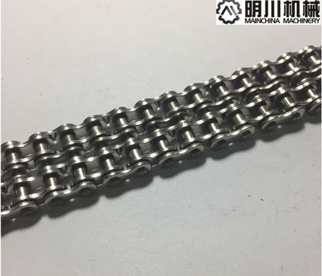 Китай Цепь транспортера серебра 25Х нержавеющая с тангажом 6.35мм поставщик