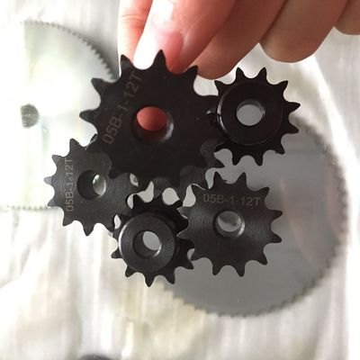 Industrial Customized Conveyor Chain Sprocket 45 Steel 05B12T For Food Processing